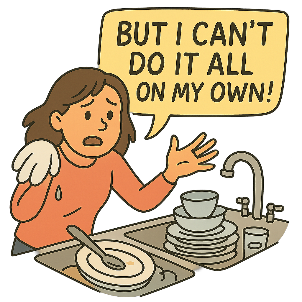 Sticky Chores promo character 2